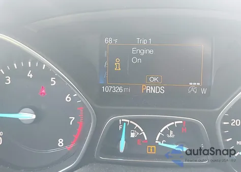 2017 Ford Escape Se z USA, uszkodzony, nr VIN 1FMCU9GD0HUE13731